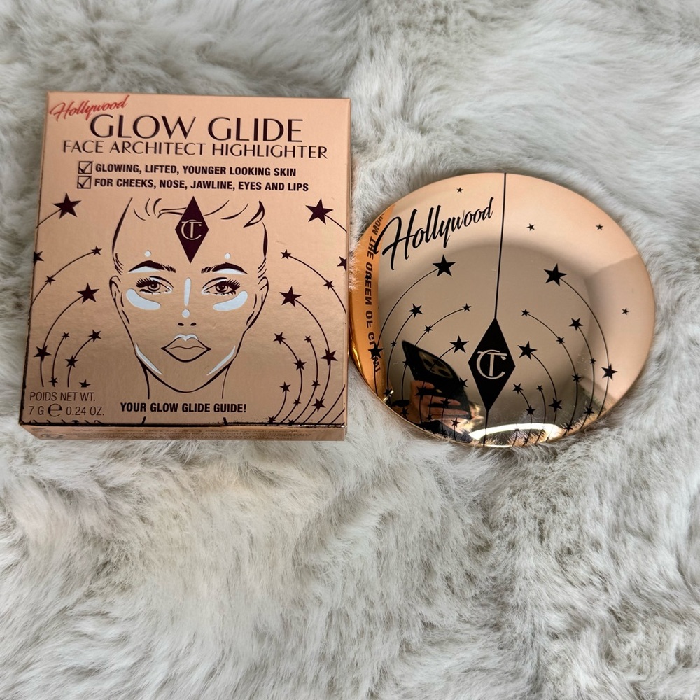 Charlotte Tilbury NEW Hollywood Glow Glide Highlighter Champagne Glow